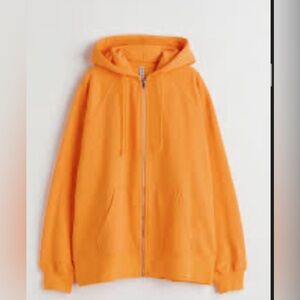 BARELY WORN OVERSIZED HOODED JACKET